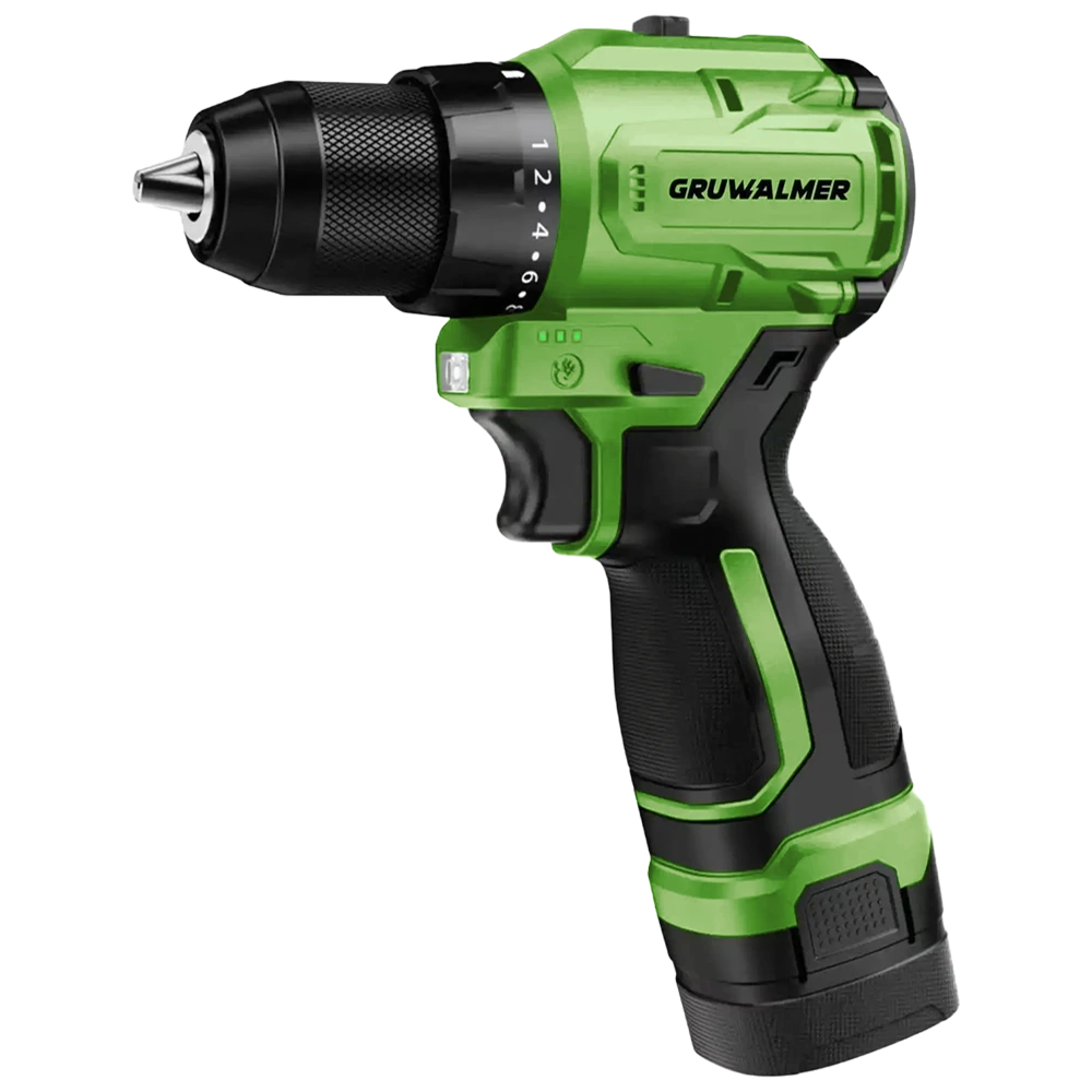 Дрель-шуруповерт аккумуляторная Gruwalmer GW 12-20M